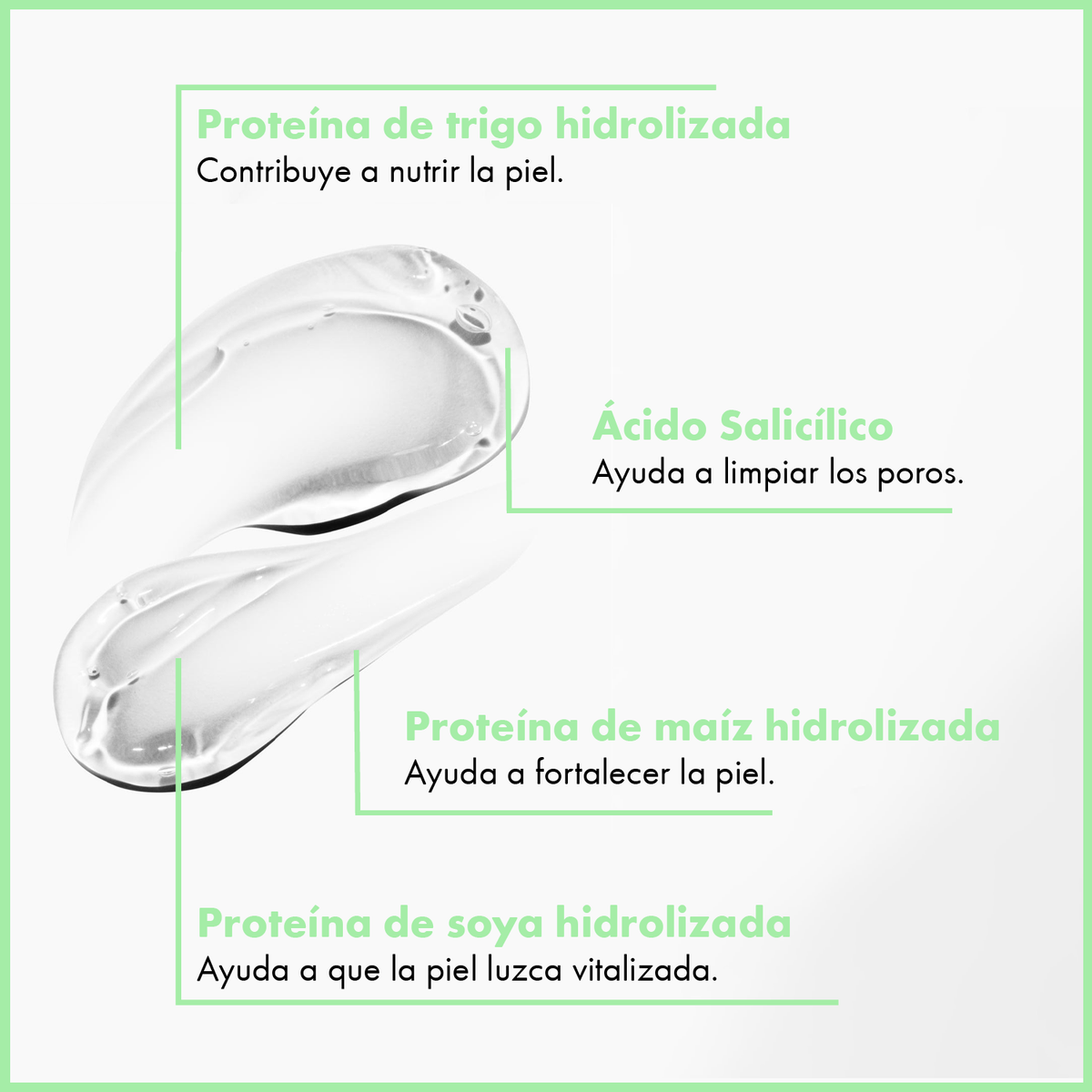 Gel Limpiador Facial con Ácido Salicílico para Piel Normal y Grasa Maruderm 200 ml