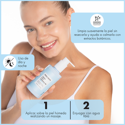 Gel limpiador facial Maruderm para pieles sensibles y atópicas – Limpiador suave con pantenol 200 ml