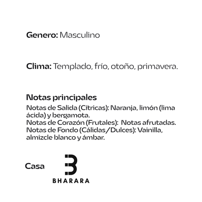 Bharara King 100 ml | Cosméticos en Línea