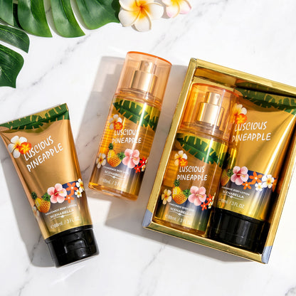 Kit de Regalo Luscious Pineapple Scenabella | COSMÉTICOS EN LÍNEA