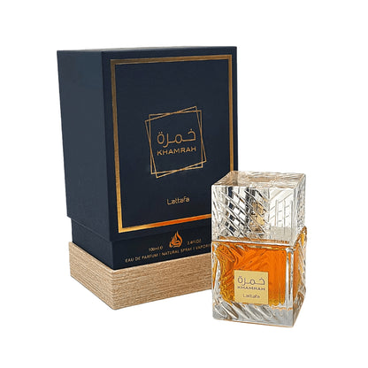 Lattafa Khamrah 100 ml | Cosméticos en Línea