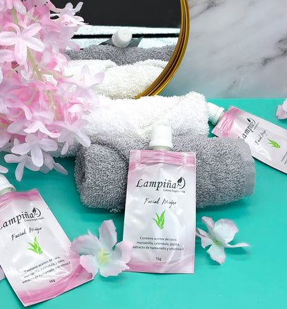 LAMPIÑA FACIAL MUJER SACHET 15GR