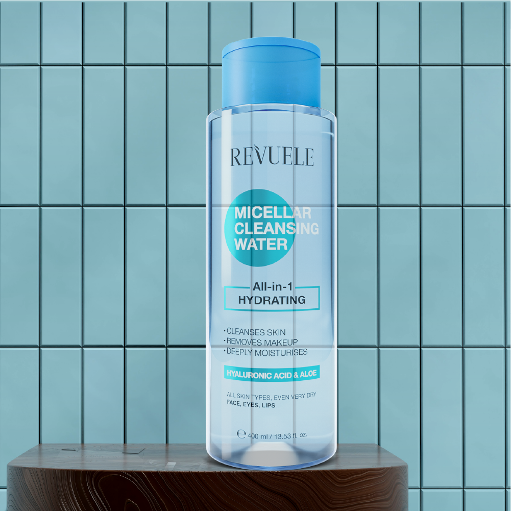 REVUELE MICELLAR CLEANSING WATER ALL-IN-1 HYDRATING