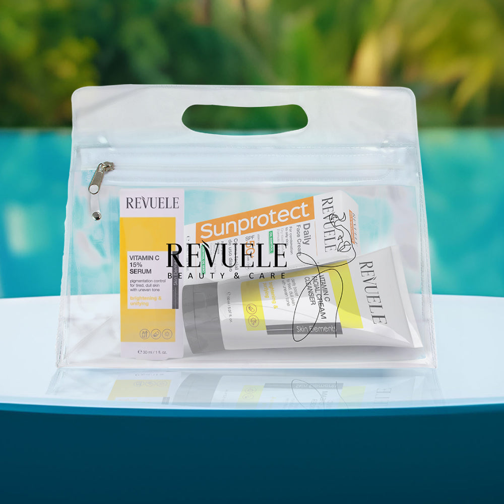 Kit revuele Vitamina C – para piel opaca y con manchas.