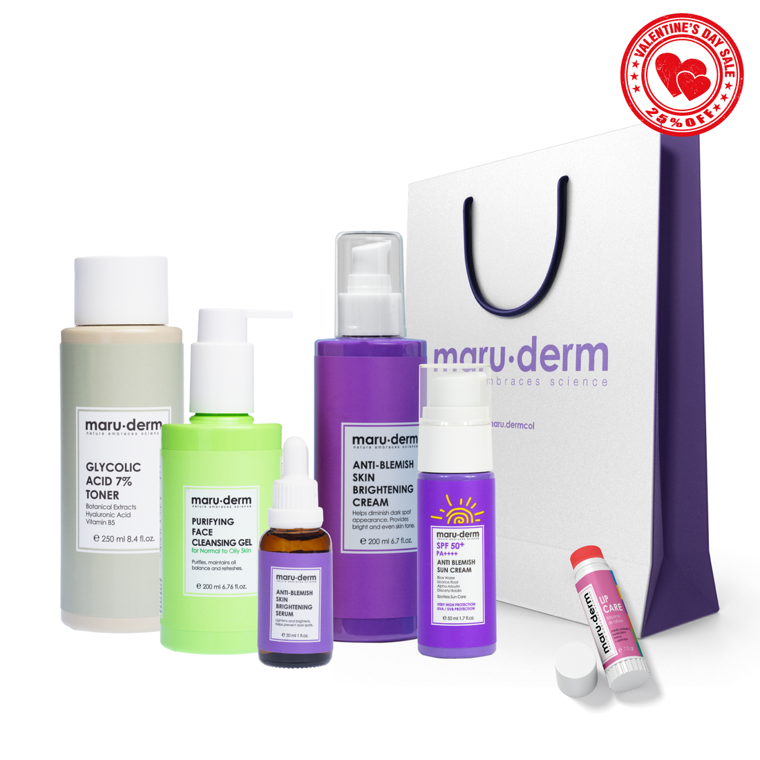 RUTINA ANTI-MANCHAS MARUDERM | COSMETICOS EN LINEA