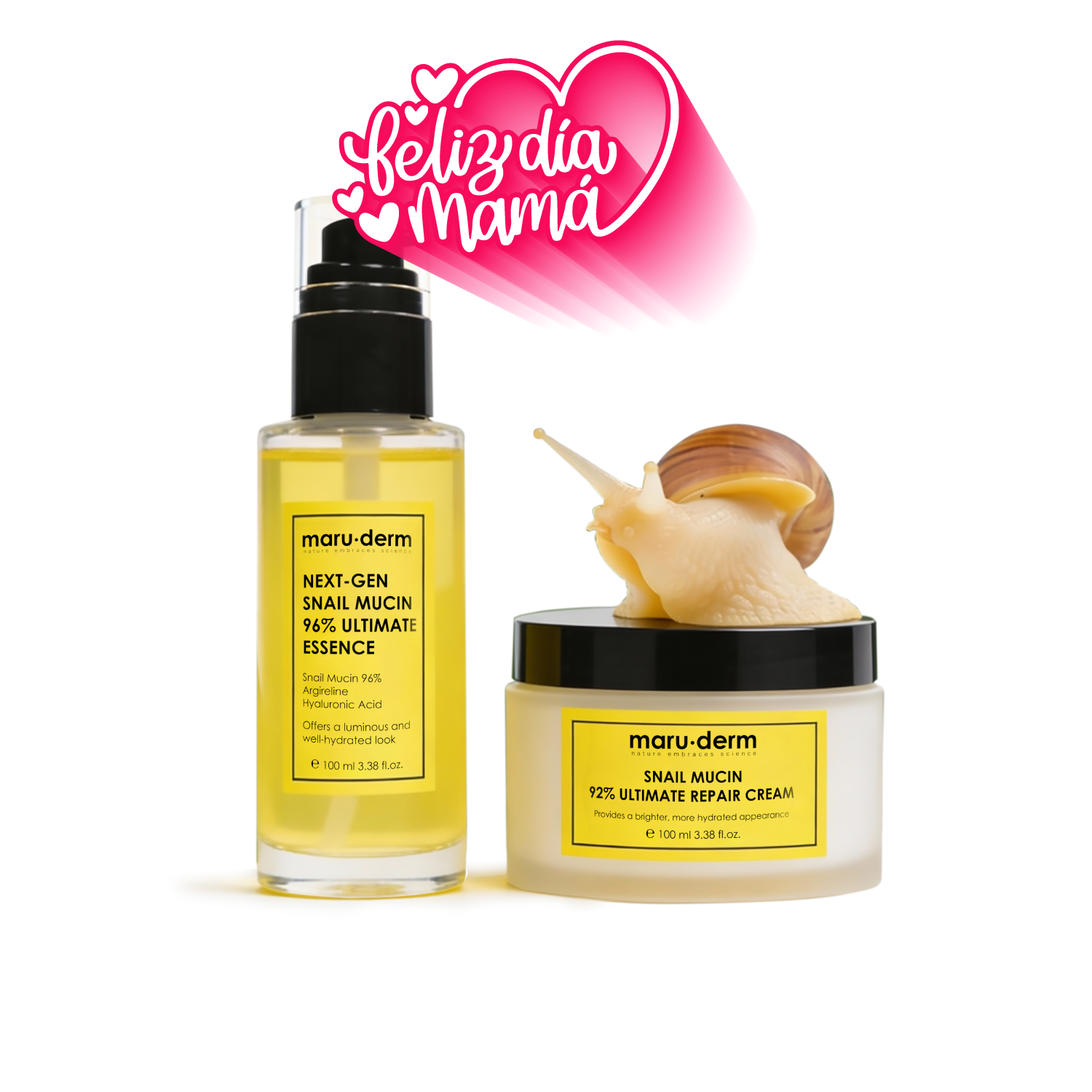 Kit Baba de Caracol | Esencia Tónica + Crema Reparadora + Obsequio