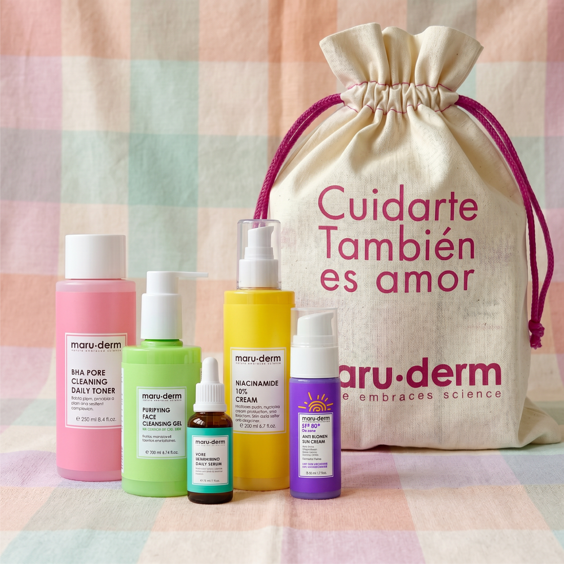 RUTINA PIEL GRASA MARUDERM | COSMETICOS EN LINEA