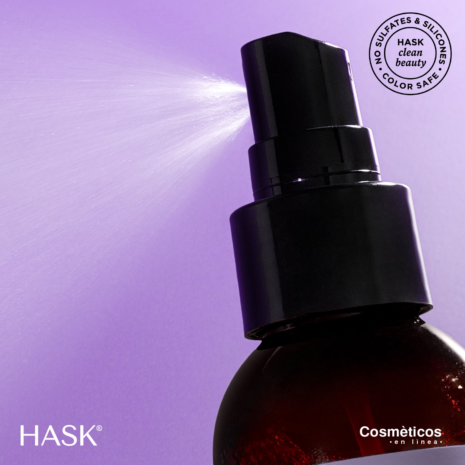 Spray sin Enjuague 5 en 1 de Biotina  HASK | Cosméticos en línea