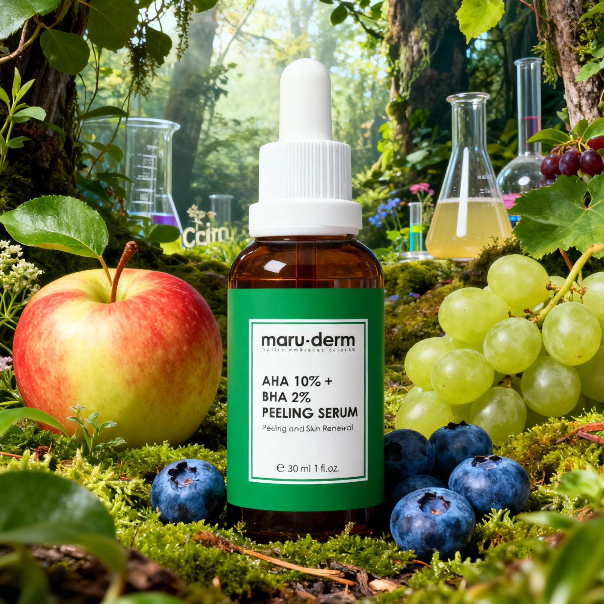 Gel Limpiador Facial con Ácido Salicílico para Piel Normal y Grasa Maruderm 200 ml