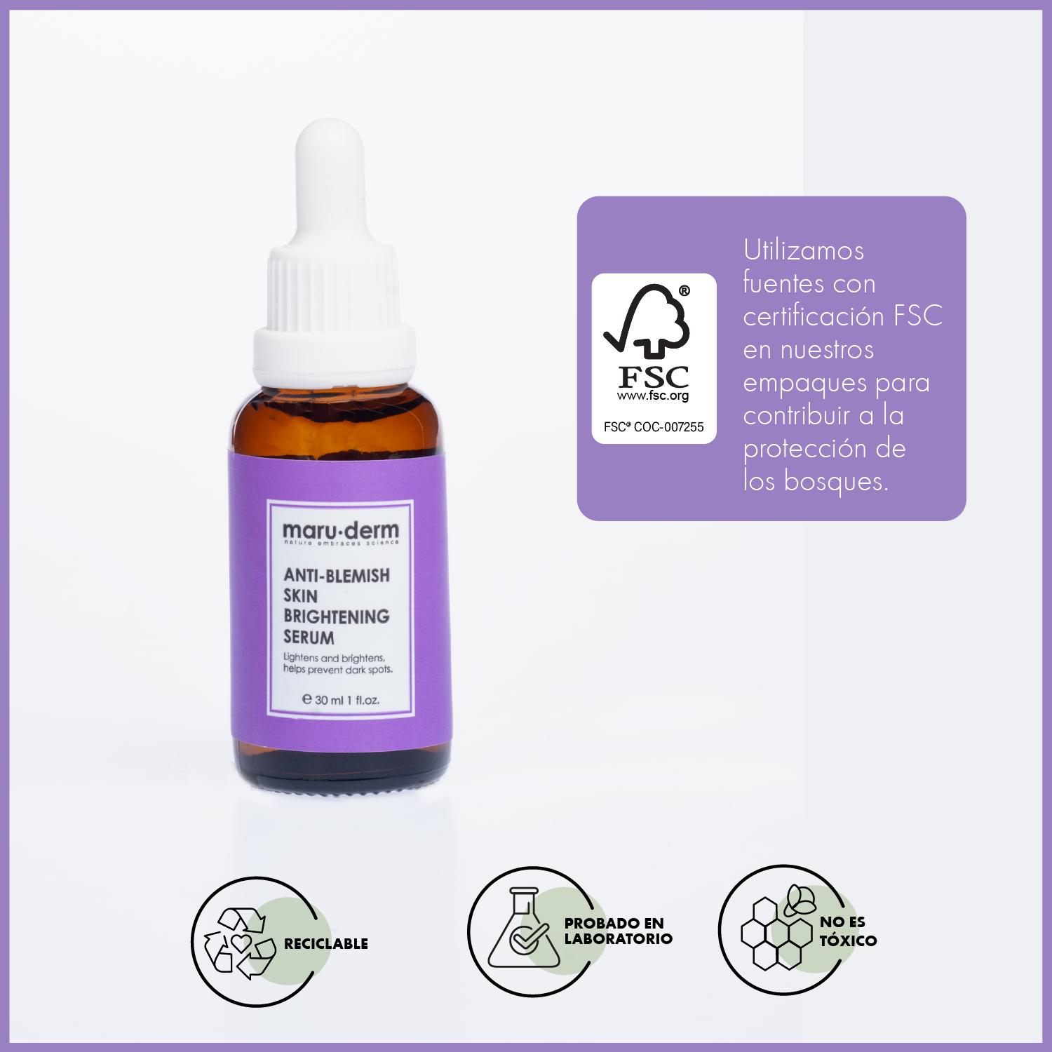 Maruderm Sérum Antimanchas con Alfa Arbutina al 2% – Sérum Unificador del Tono con Extracto de Raíz de Regaliz 30 ml