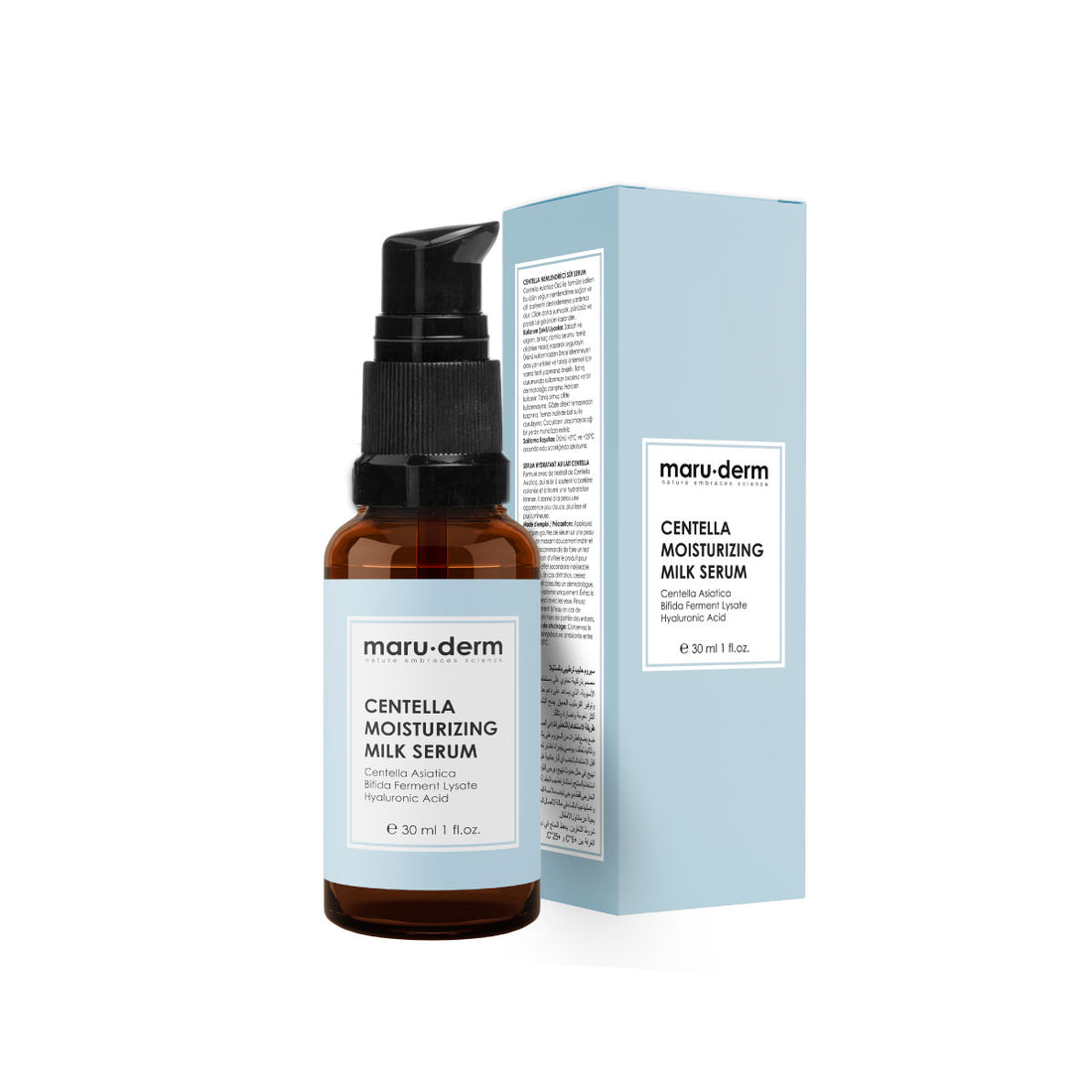 Serum de Centella Asiática | Leche Calmante e Hidratante Maruderm 30 ml