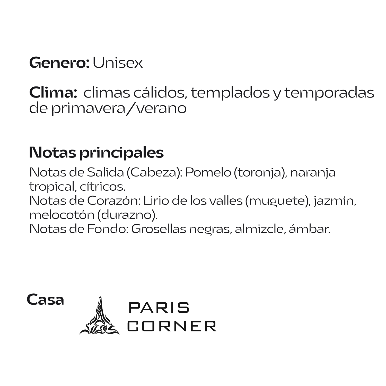 Paris Corner Taskeen Marina 100 ml | Cosméticos en Línea