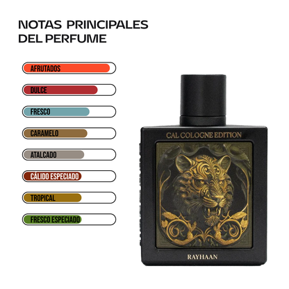 Rayhaan Tiger 100 ml | Cosméticos en Línea