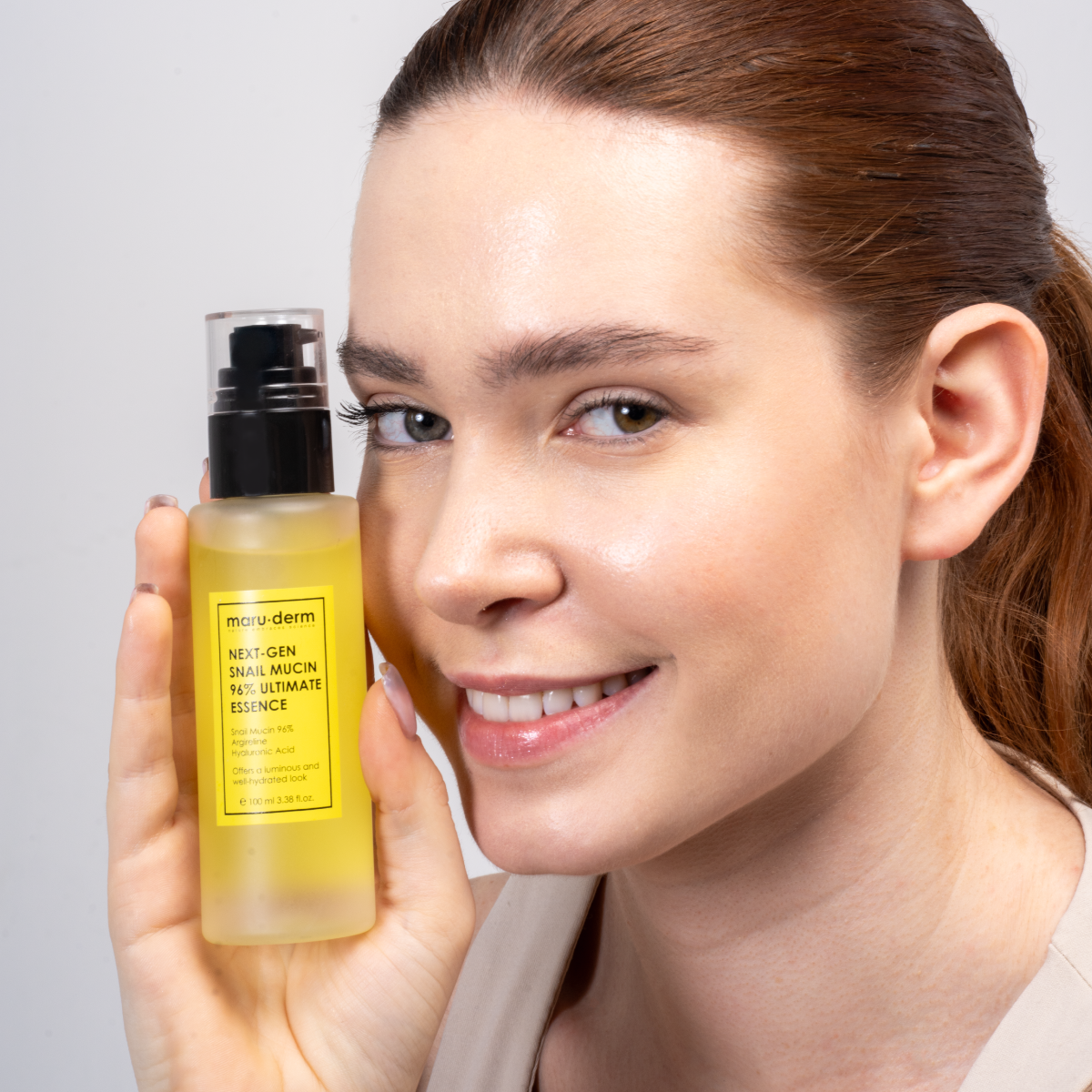 Esencia Tónica Reparadora con baba de Caracol al 96% Maruderm | Cosméticos en línea