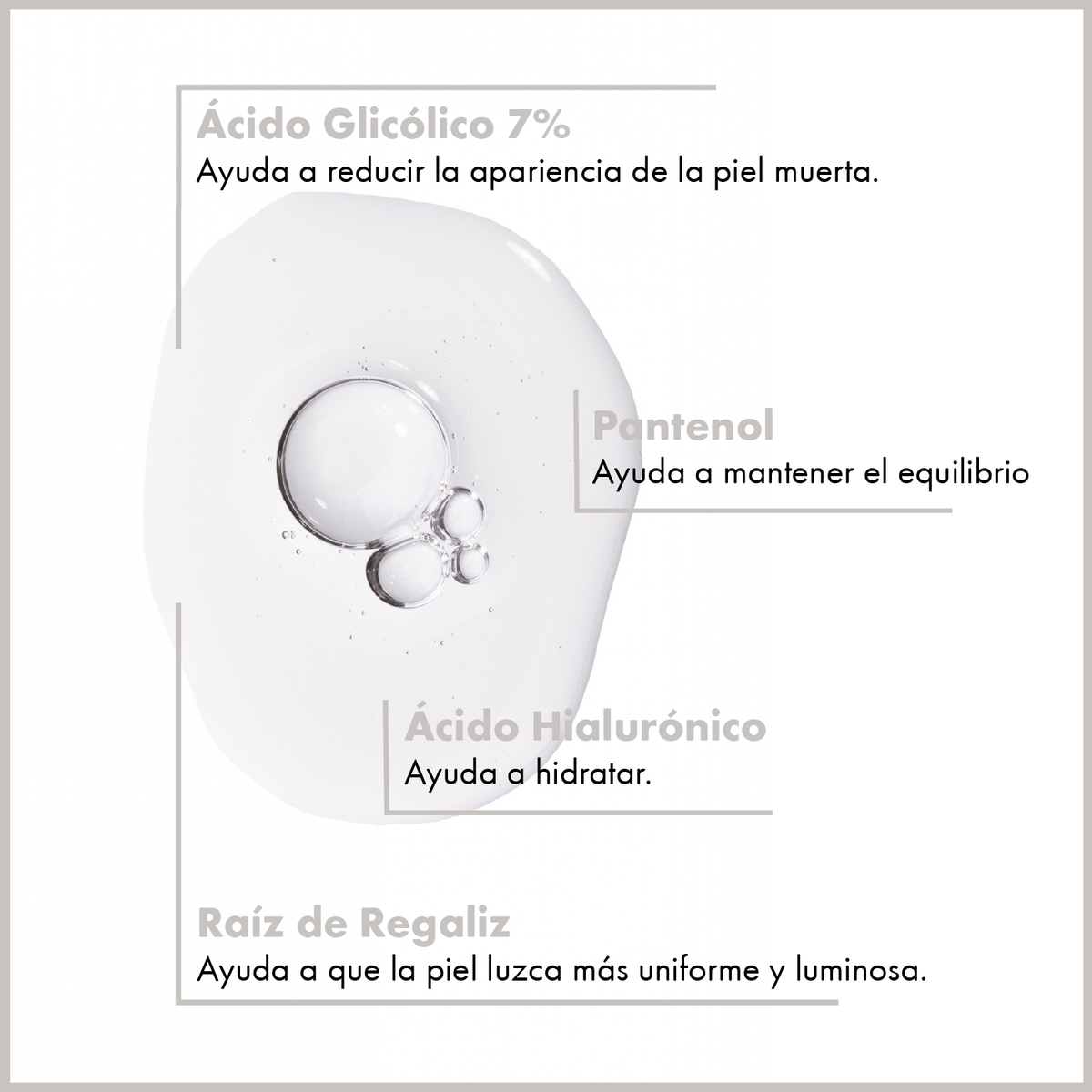 Tónico iluminador con ácido glicólico al 7% de Maruderm – Tónico AHA antimanchas y regenerador de la piel 250 ml