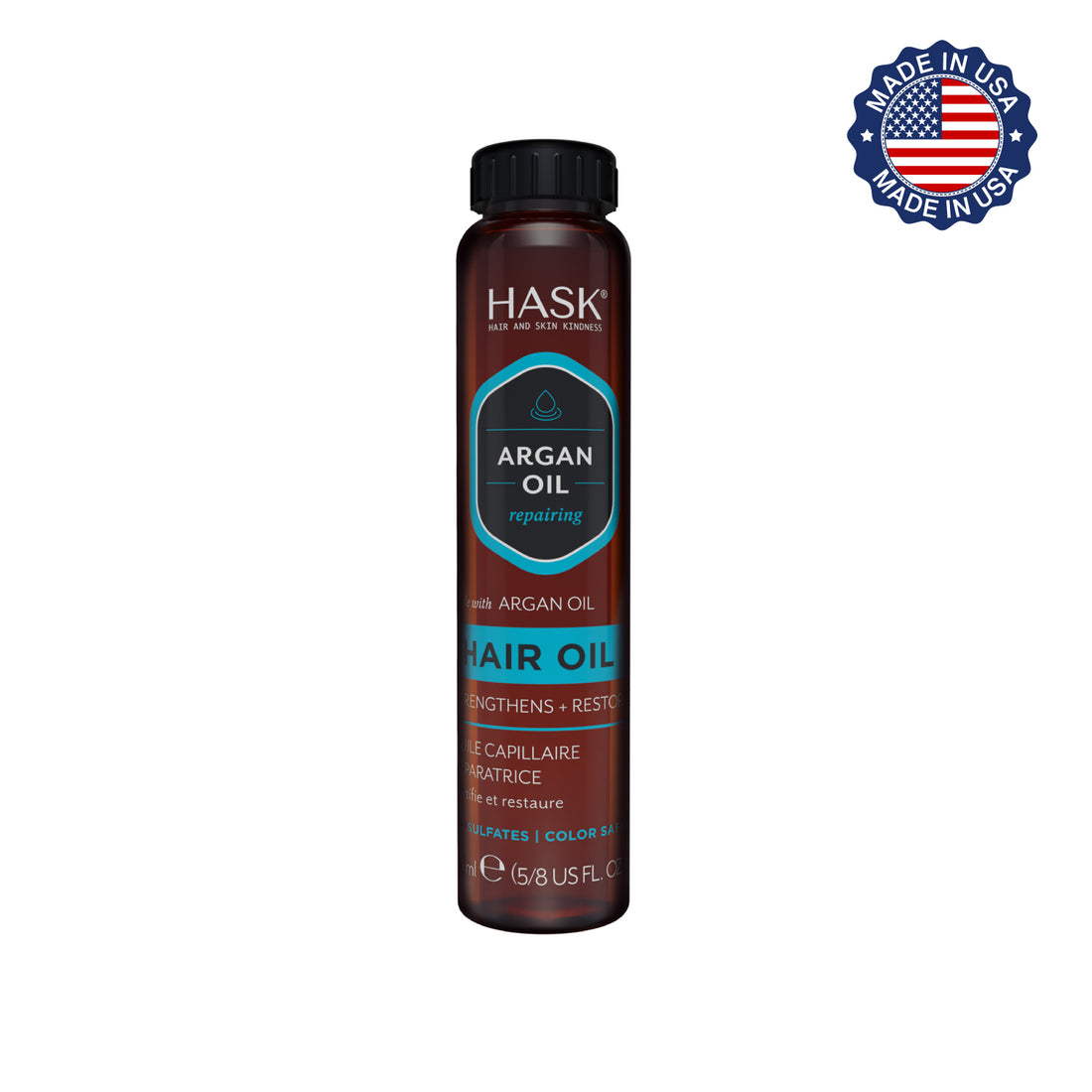 Oleo Capilar Reparador con Aceite de Argán 18 ml HASK | Cosméticos en línea