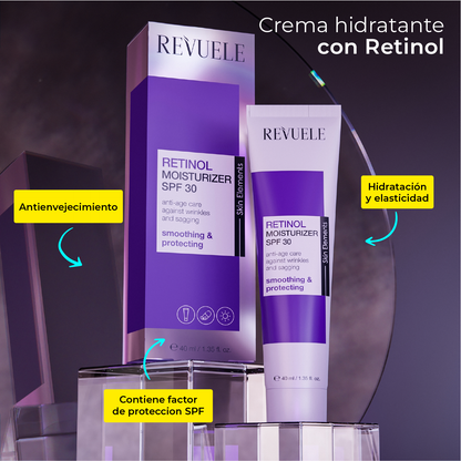 Crema Hidratante con Retinol SPF 30 - Revuele