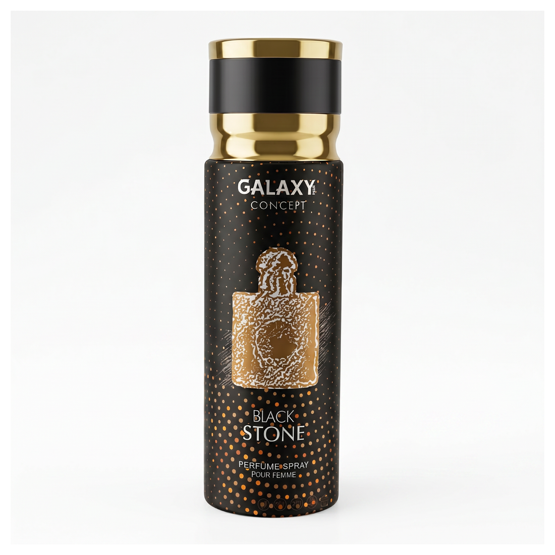 PERFUME EN SPRAY GALAXY BLACK STONE 200ML
