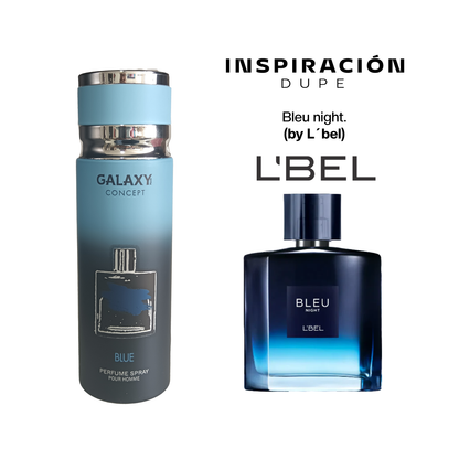 PERFUME EN SPRAY GALAXY BLUE 200ML