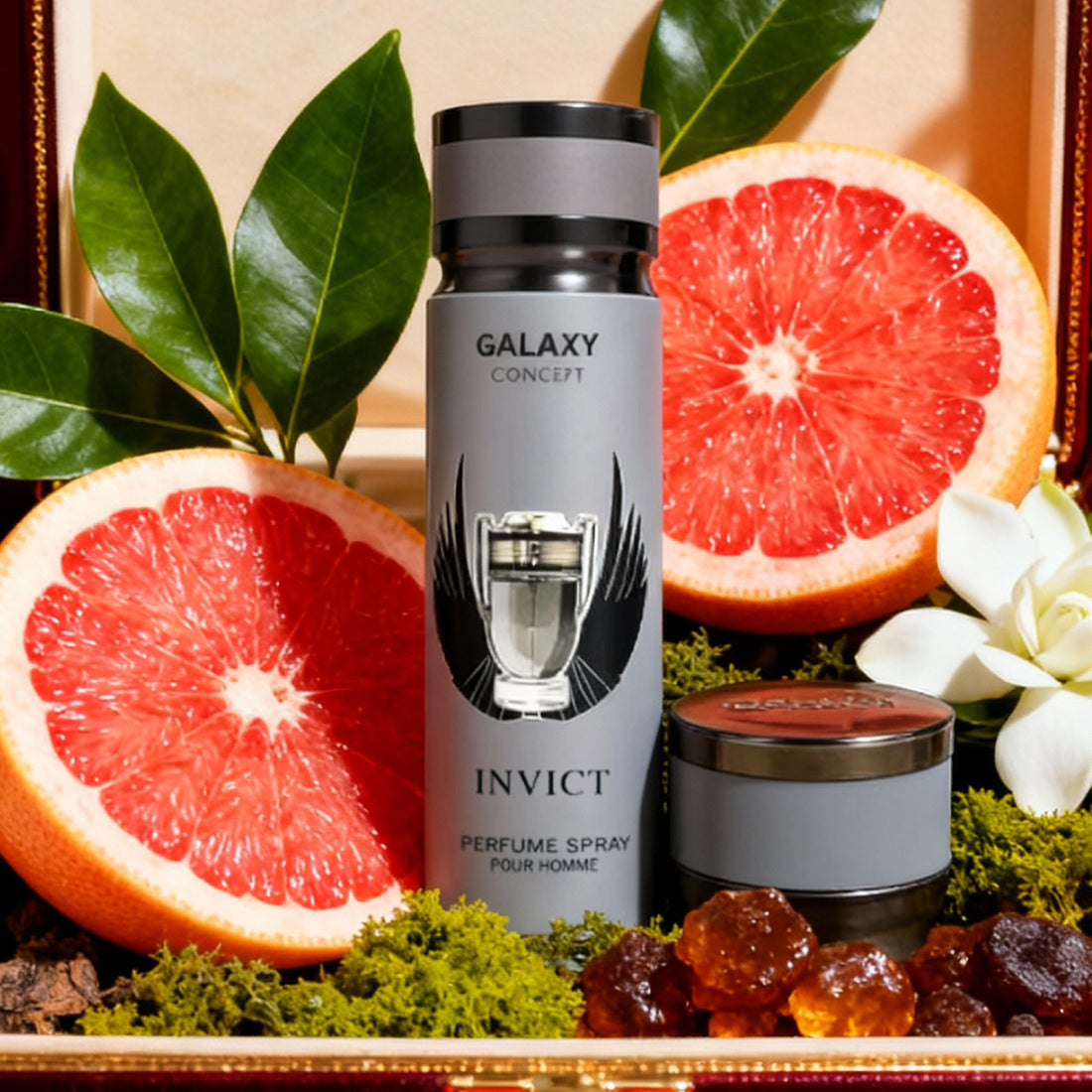 PERFUME  EN SPRAY GALAXY  INVICT 200ML