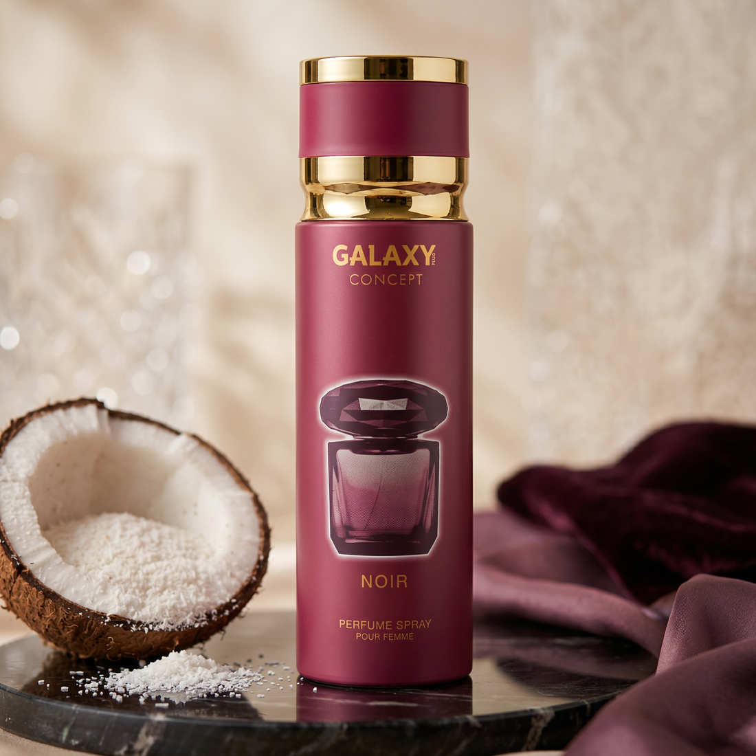 PERFUME EN SPRAY GALAXY NOIR 200ML