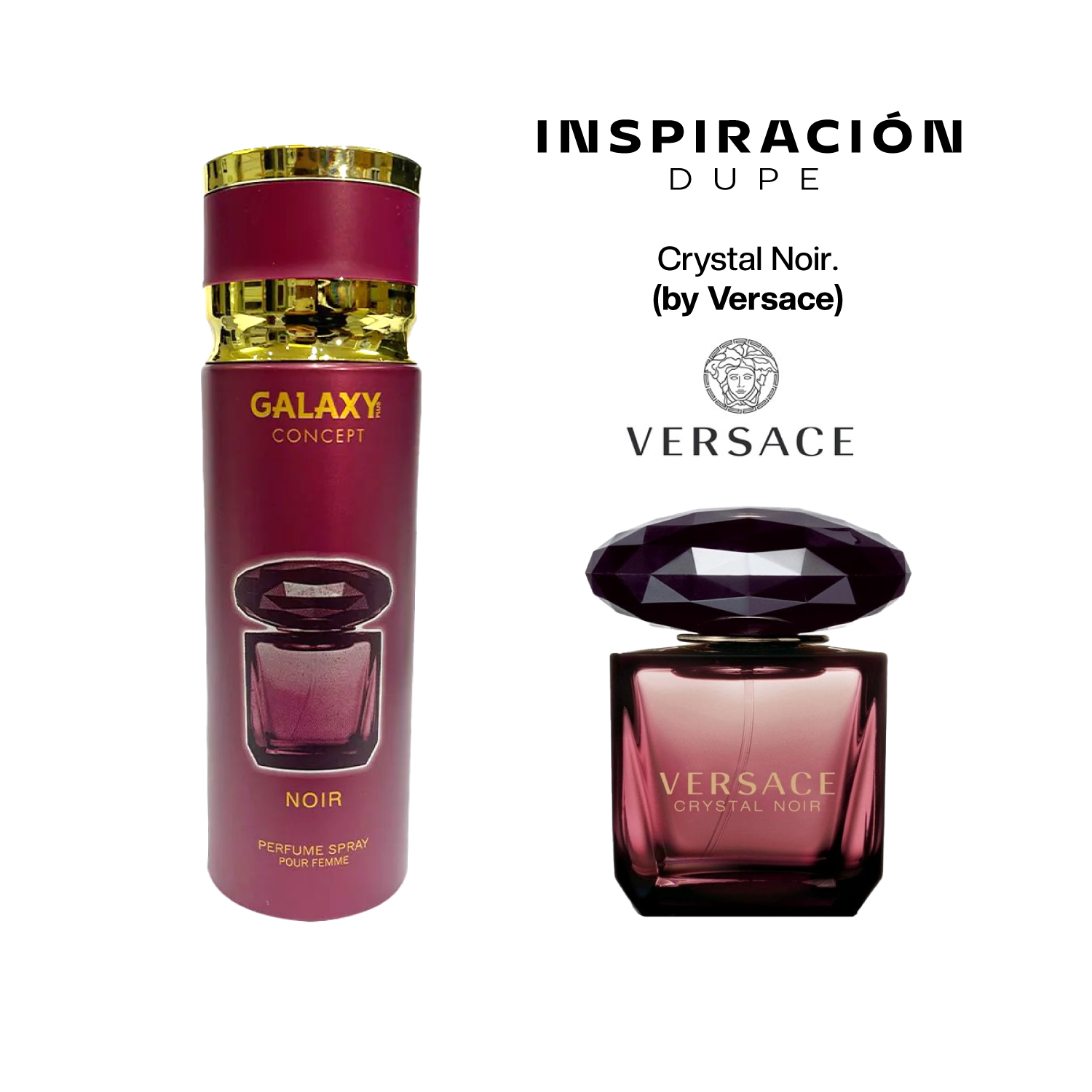 PERFUME EN SPRAY GALAXY NOIR 200ML