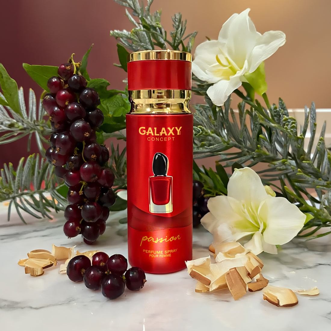 PERFUME EN SPRAY GALAXY PASSION 200ML