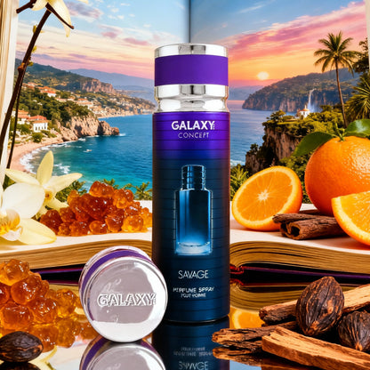 PERFUME EN SPRAY GALAXY SAVAGE 200ML
