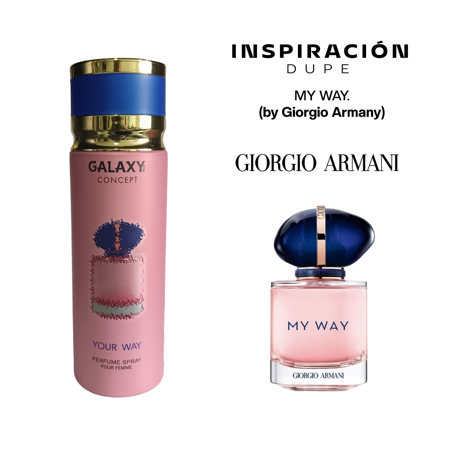 PERFUME EN SPRAY GALAXY YOURWAY 200ML
