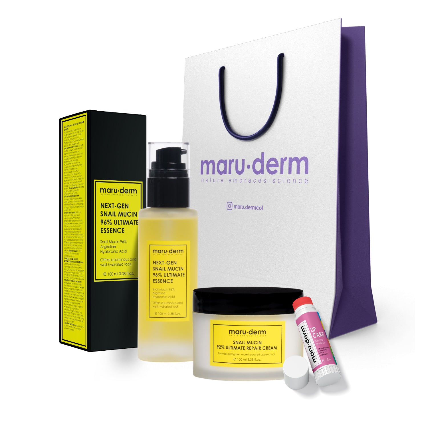 Kit Baba de Caracol | Esencia Tónica + Crema Reparadora