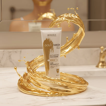 Mascara Dorada con Efecto Lifting