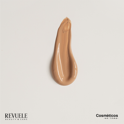 PROTECTOR SOLAR CON COLOR TINTE DORADO - FPS 50+ - REVUELE