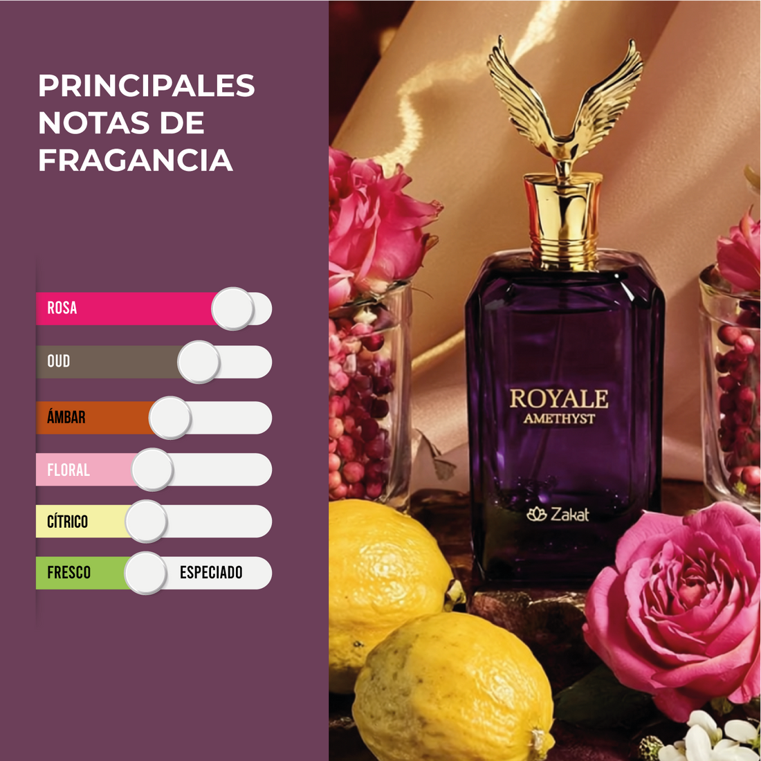 PERFUME  ZAKAT- ROYALE AMETHYST 80ML