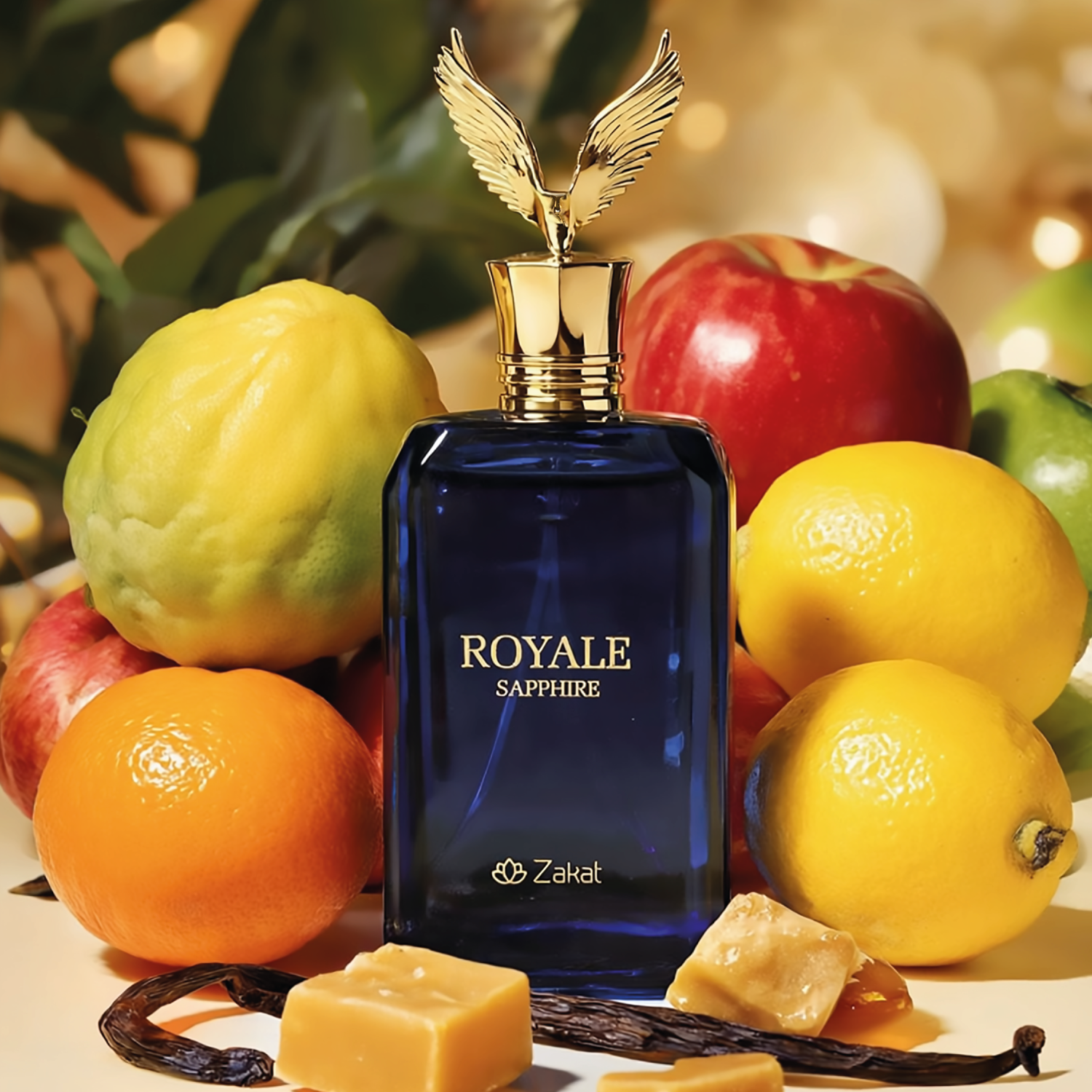 PERFUME  ZAKAT- ROYALE SAPPHIRE 80ML