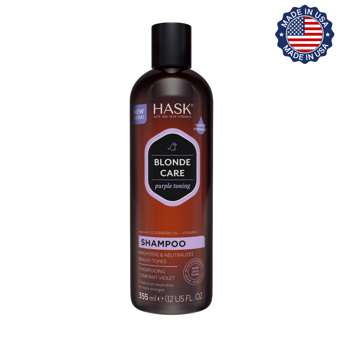 Shampoo Matificante de Rubios HASK | Cosméticos en línea