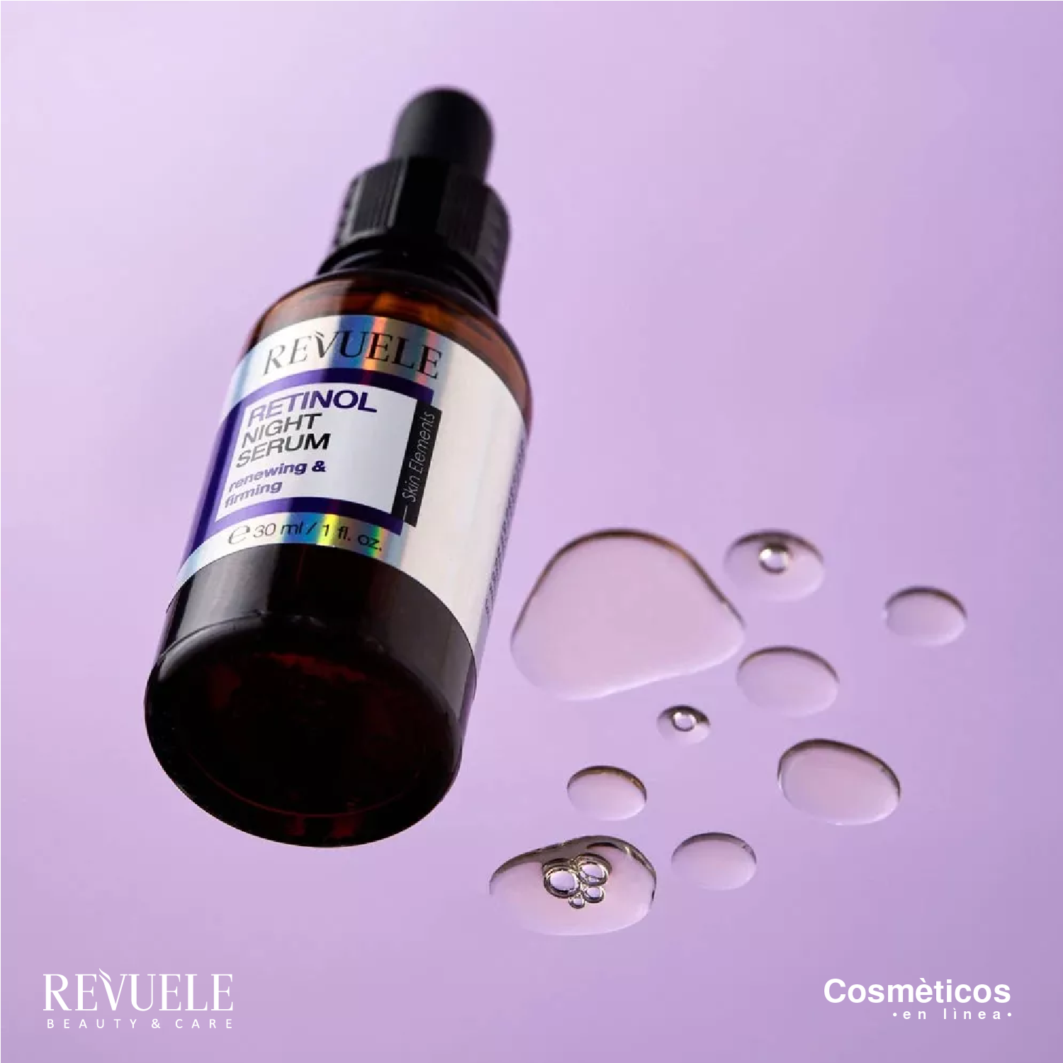 SERUM NOCTURNO DE RETINOL - REVUELE