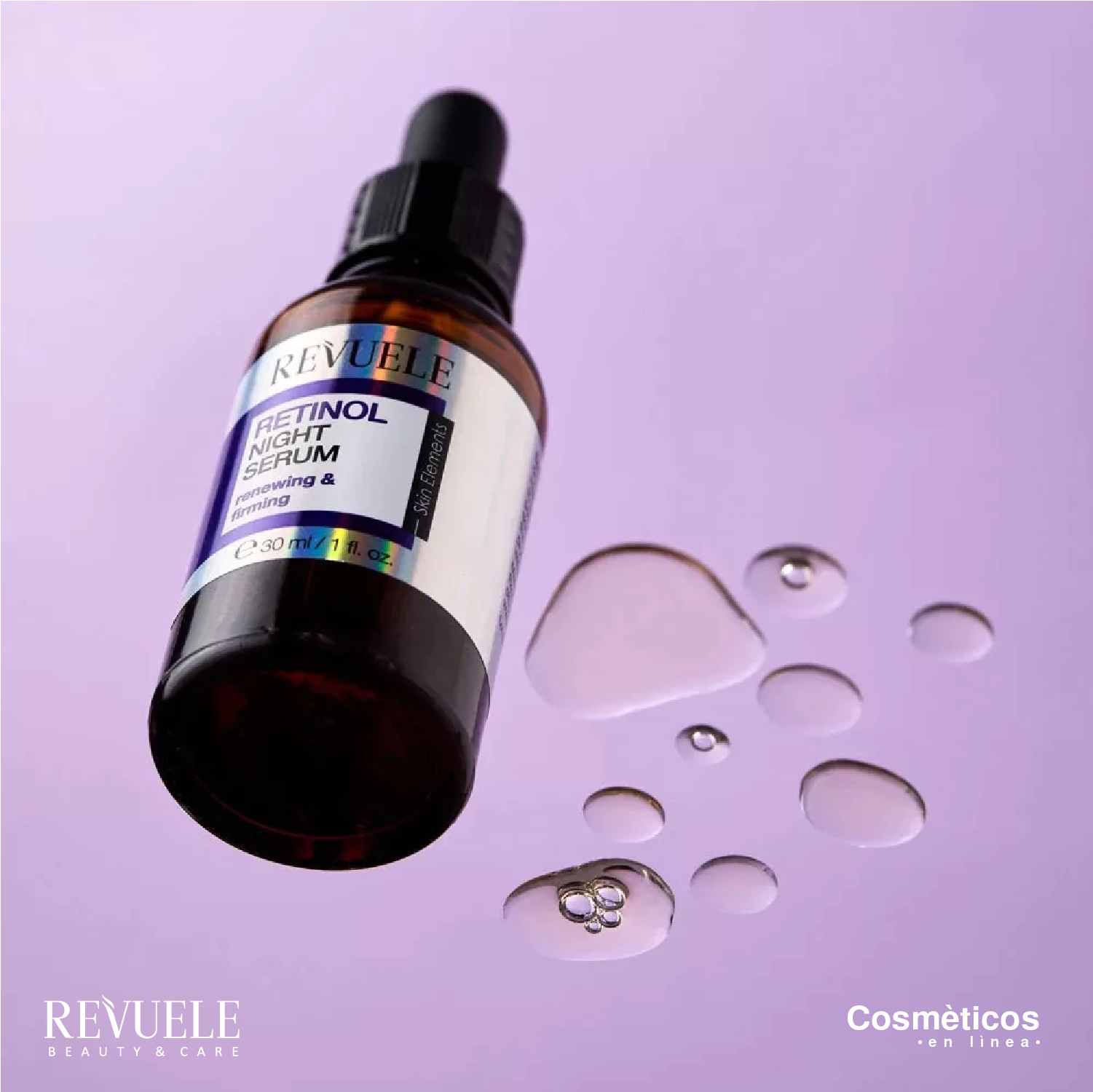 SERUM NOCTURNO DE RETINOL - REVUELE