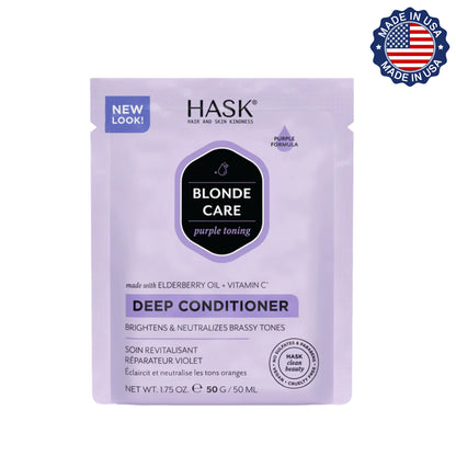 Tratamiento Intensivo Matificante para Rubios HASK | Cosméticos en línea