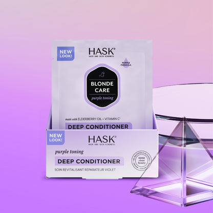 Tratamiento Intensivo Matificante para Rubios HASK | Cosméticos en línea