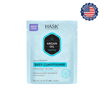 Tratamiento Reparador con Aceite de Argán HASK | Cosméticos en línea